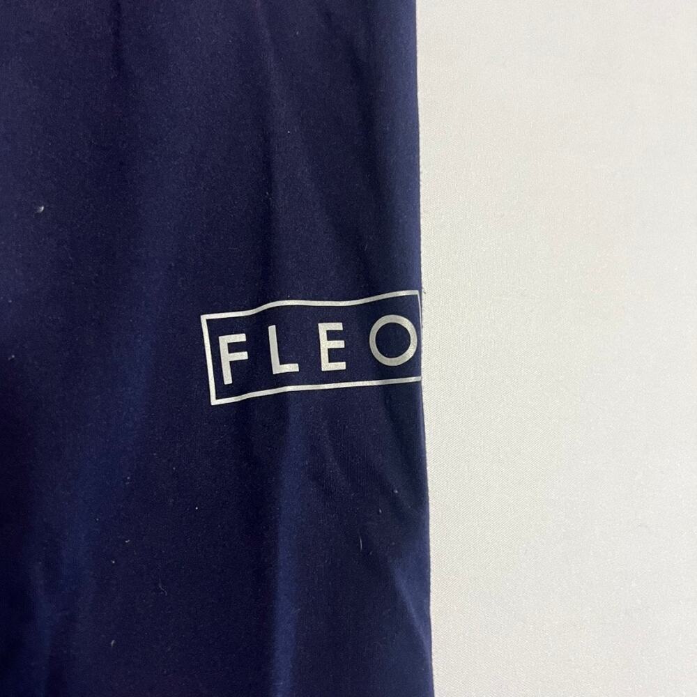 Fleo Dark Blue Leggings Workout tights M - Picture 6 of 7